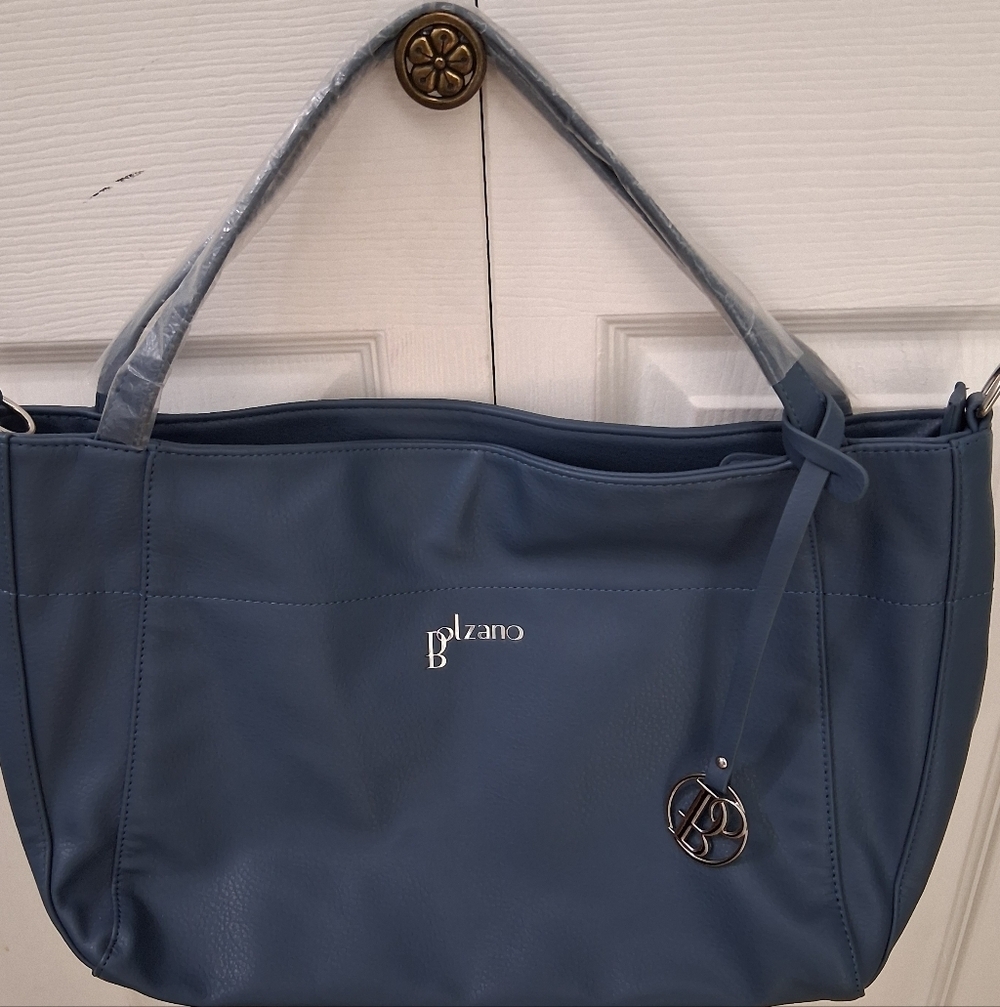 NEW Bolzano Lia  Galaxy Blue Crossbody/Tote Bag        Size 18"×12"